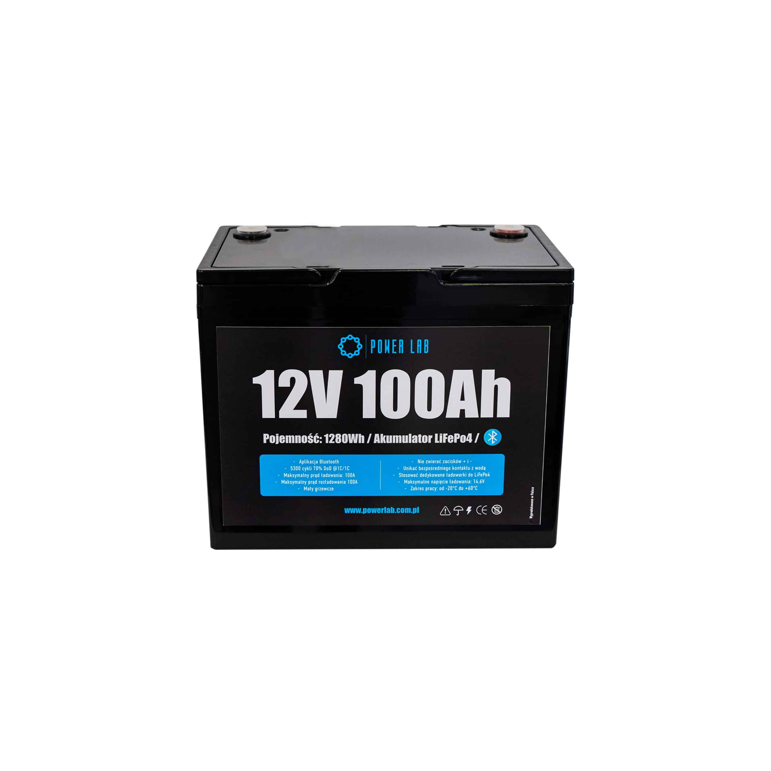 Akumulator Power LAB LiFePo4 12,8V 100Ah